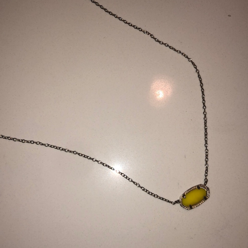 Kendra scott necklace, Yellow